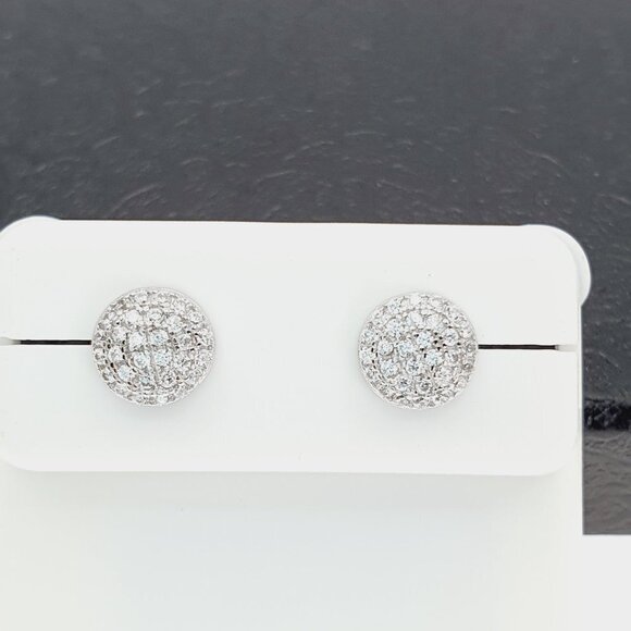 "925 sterling silver luxury CZ earrings for women/girls, Best for gift, RJUS2015 - Picture 3 of 11